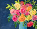 Miniature Peinture acrylique - Fleurs & Bouquets - Image 3