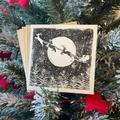 Miniature 🌲Cartes & Étiquettes de Noël en Linogravure - Image 6