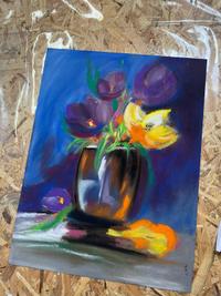 Réalisation Pastel - Fleurs & Nature