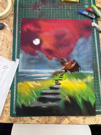 Réalisation Pastel sec - Initiation