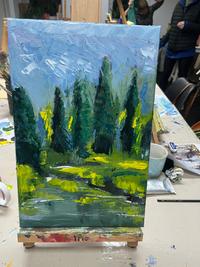 Réalisation Peinture à l’Huile - Paysage & Nature