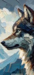 Miniature Peinture acrylique - Animaux - Image 7