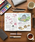 Miniature ✈️ Carnet de Voyage à l'Aquarelle - Image 2