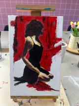 Réalisation Peinture acrylique - Corps et Silhouettes