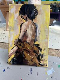 Réalisation Peinture acrylique - Corps et Silhouettes