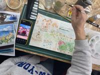 Réalisation ✈️ Carnet de Voyage à l'Aquarelle