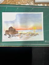 Réalisation ✈️ Carnet de Voyage à l'Aquarelle