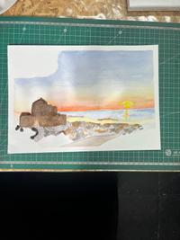 Réalisation ✈️ Carnet de Voyage à l'Aquarelle