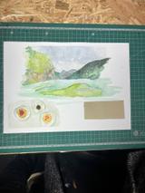 Réalisation ✈️ Carnet de Voyage à l'Aquarelle