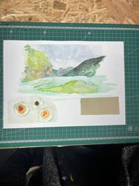 Réalisation ✈️ Carnet de Voyage à l'Aquarelle