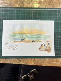 Réalisation ✈️ Carnet de Voyage à l'Aquarelle