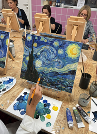 Réalisation Peinture acrylique – Peindre comme les Grands Maîtres