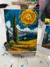 Réalisation Peinture acrylique - Initiation 