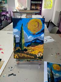 Réalisation Peinture acrylique - Initiation 