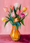 Miniature Peinture acrylique - Fleurs & Bouquets - Image 9