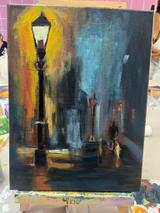 Réalisation Peinture acrylique - Progression