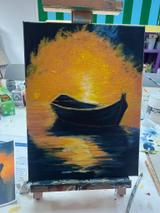 Réalisation Peinture acrylique - Progression