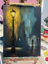 Réalisation Peinture acrylique - Progression