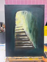 Réalisation Peinture acrylique - Progression