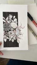 Miniature Dessin d'Observation aux feutres liner et crayons - Image 3
