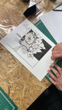 Réalisation Dessin d'Observation aux feutres liner et crayons