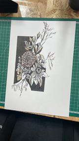 Réalisation Dessin d'Observation aux feutres liner et crayons