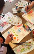 Miniature 🍂 Atelier Aquarelle – Couronne d’automne - Image 3