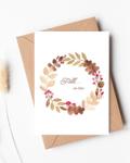 Miniature 🍂 Atelier Aquarelle – Couronne d’automne - Image 1