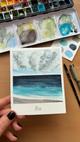 Atelier Atelier Aquarelle – Paysage minimaliste - Aquarelle