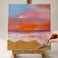 Miniature 🎨 Atelier Acrylique  – Matières & textures 🌊🐚 - Image 2