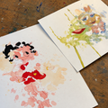 Miniature Tâches & Crayon de couleur – Dessiner dans les tâches 💦✏️ - Image 1