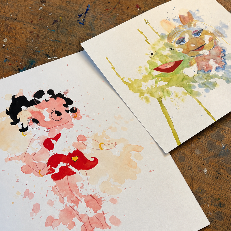 Atelier Tâches & Crayon de couleur – Dessiner dans les tâches 💦✏️ - Cours Dessin à Capinghem - Photo 1