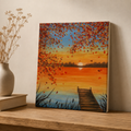 Miniature 🎨 Atelier Acrylique  – Paysage d'Automne - Image 2