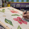 Miniature 🎨 Peinture sur soie – Peignez votre propre foulard - Image 3