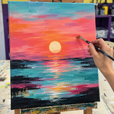 Peinture acrylique - Initiation - Rartistes Capinghem Atelier Peinture acrylique - Initiation - Cours Acrylique à Capinghem