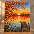 Miniature Atelier Acrylique – Technique au couteau - Image 3