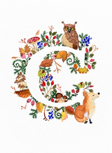 Atelier Atelier Aquarelle – Monogramme d’automne - Aquarelle à Capinghem