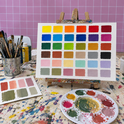 Atelier Peinture Acrylique - Créez votre nuancier - Cours Acrylique à Capinghem